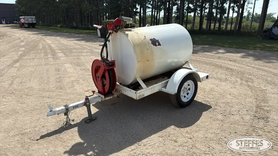 250 Gal. portable fuel tank Fuel-Lube Trailer