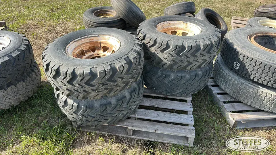 (4) 12-16.5 tires Construction Equipment Tire