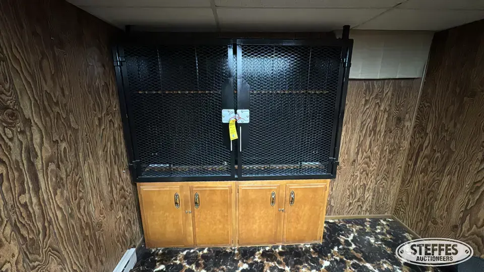 Gun cabinet Personal Property