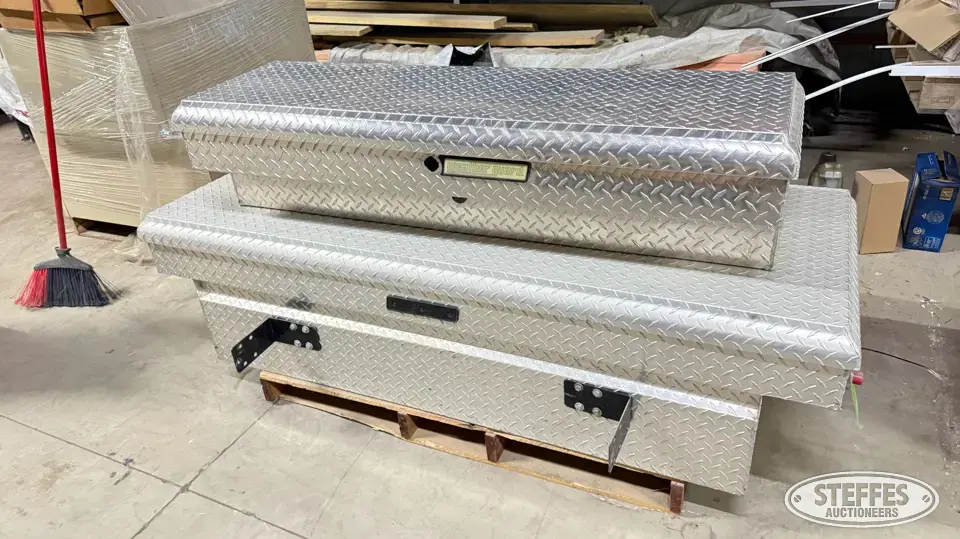 Weather Guard aluminum diamond plate pickup toolboxes Truck-Trailer Part