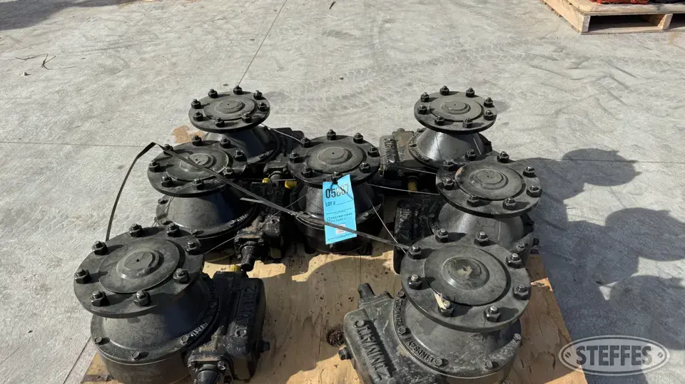 (7) Zimmatic irrigator drive gearboxes Irrigation Equipment