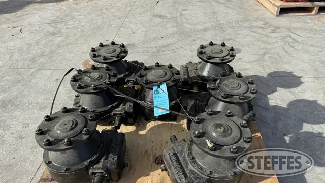 (7) Zimmatic irrigator drive gearboxes