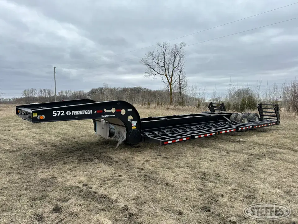 2012 Trailtech CT220TTXXL Flatbed Trailer