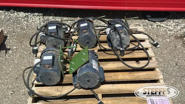 (5) Sukup Fastir electric down auger motors