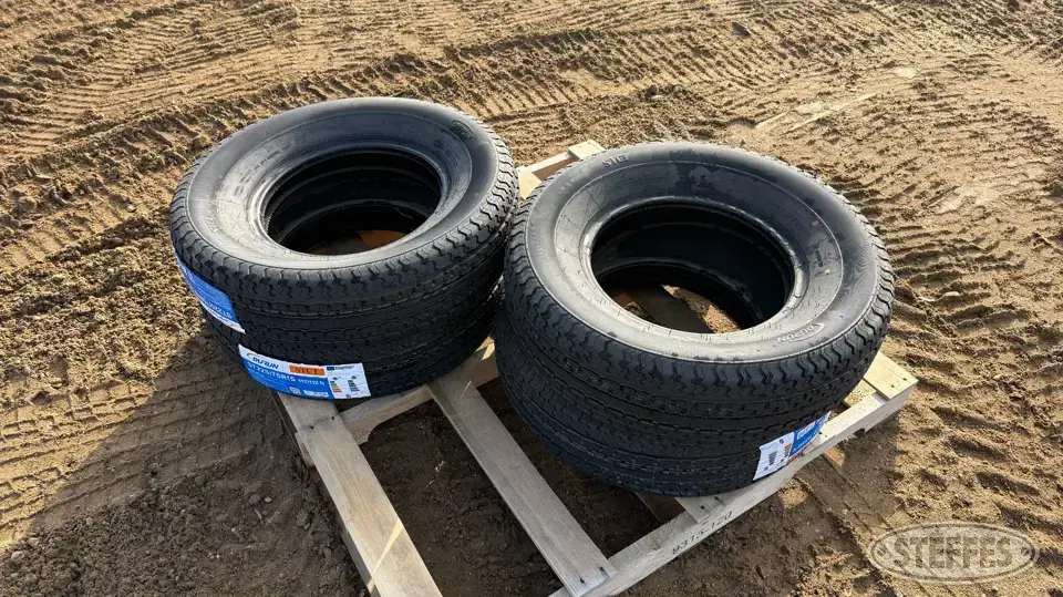 (4) Durun ST225/75R15 trailer tires Passenger-Light Truck Tire