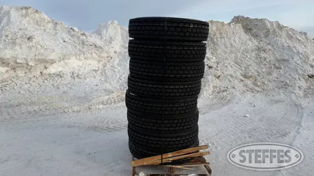 (8) Headway HLD811 11R22.5 tires