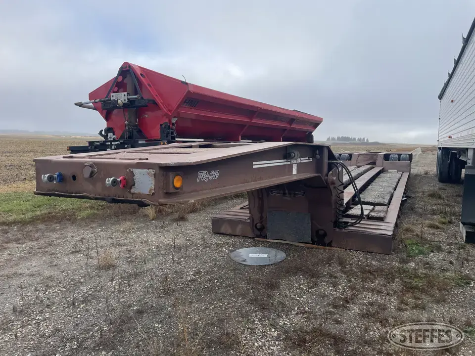 1987 Trail King TK100 Lowboy Trailer