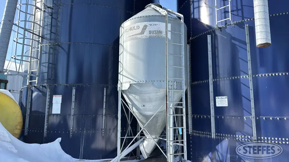 Schuld cone bottom bin Hopper Bin