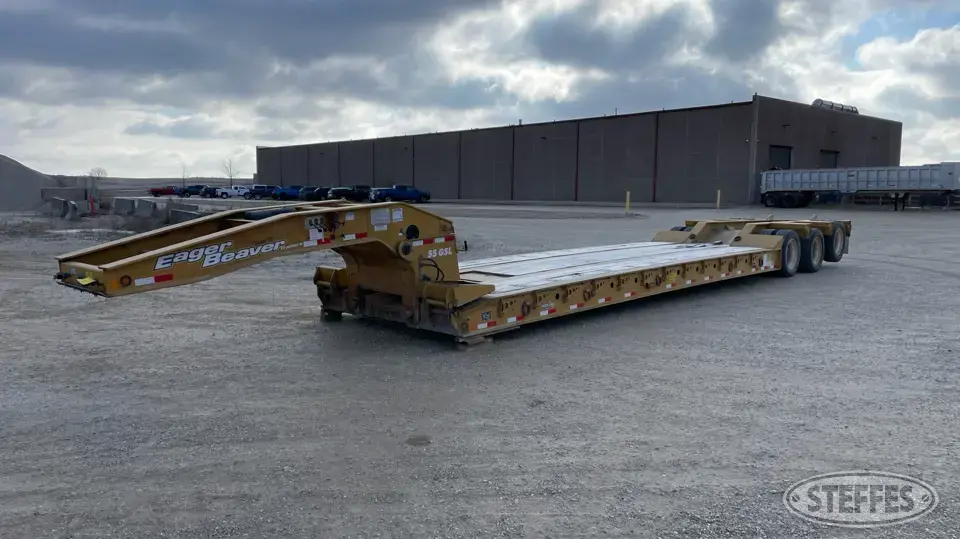 2014 Eager Beaver 55 GSL Lowboy Trailer