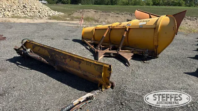 (2) Falls plow truck blades
