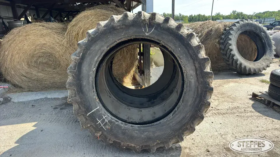 (4) 18.4R46 tires Tractor-Implement Tire