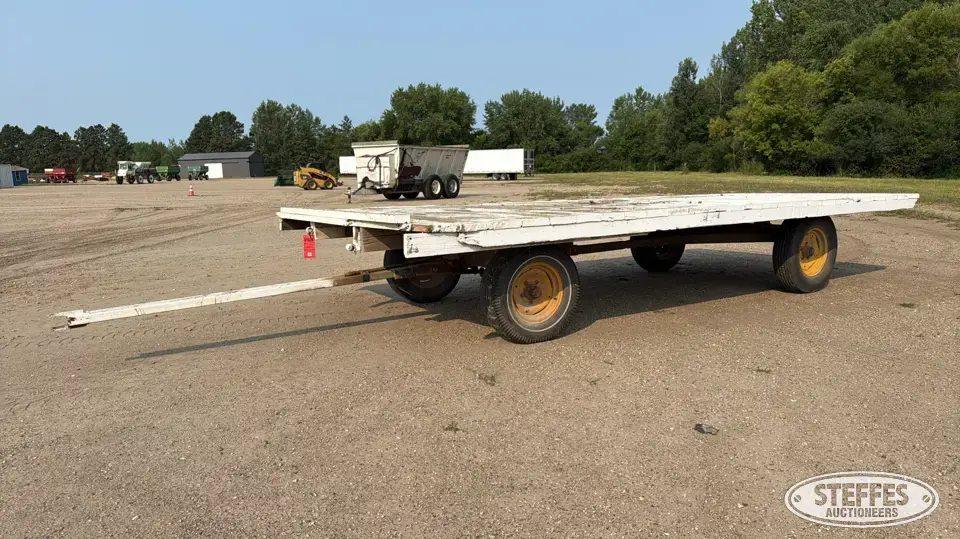 Flat rack Bale Transportation