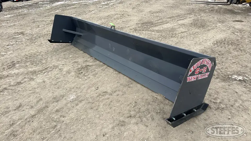 2024 Industrias America G12 Skid Steer Snow Pushers and Snowblower