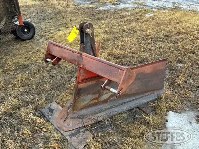 Shop-built V-blade ditcher