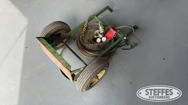 Welding bottle cart