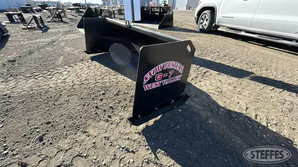 2023 Industrias America G-7 Skid Steer Snow Pushers and Snowblower