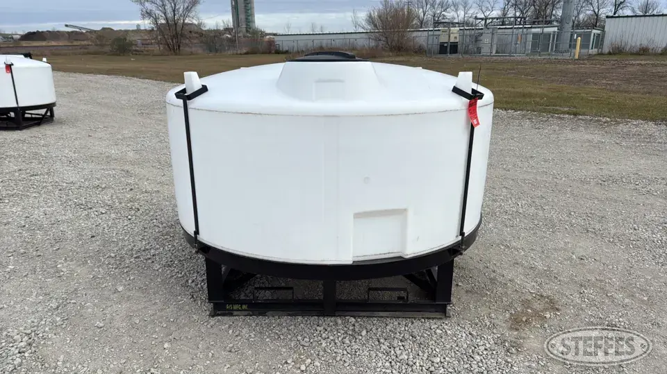 F/S Mfg. TK1000-90-N-TS Poly Tank