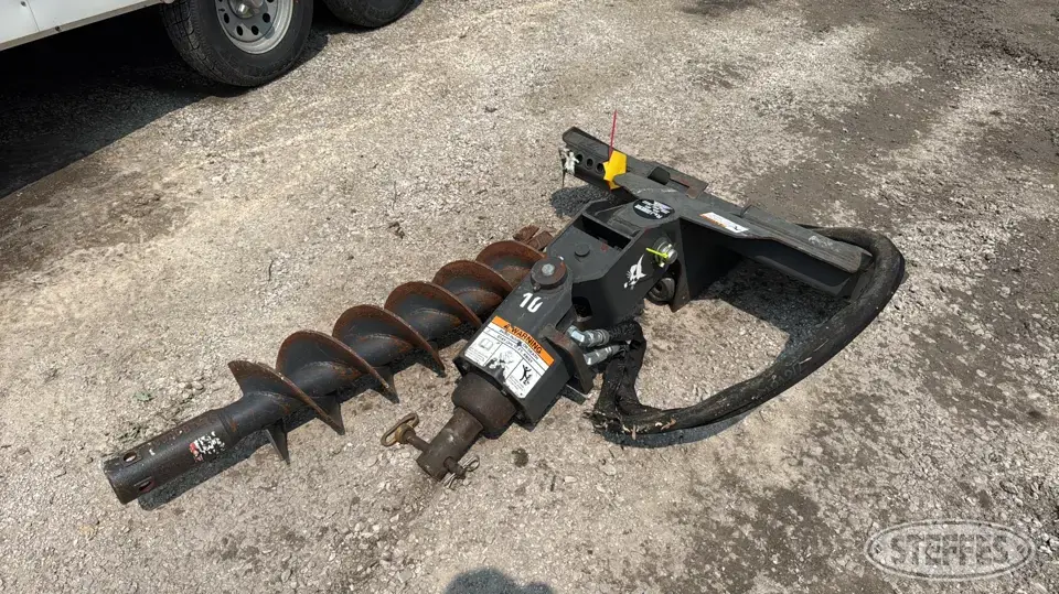 Bobcat 10 Auger Skid Steer Augers-Post Driver