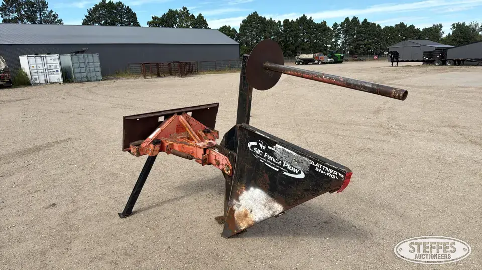 Skid steer silt fence plow Construction Support Item