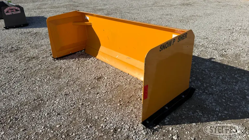 2026 Industrias America SP08 Skid Steer Snow Pushers and Snowblower