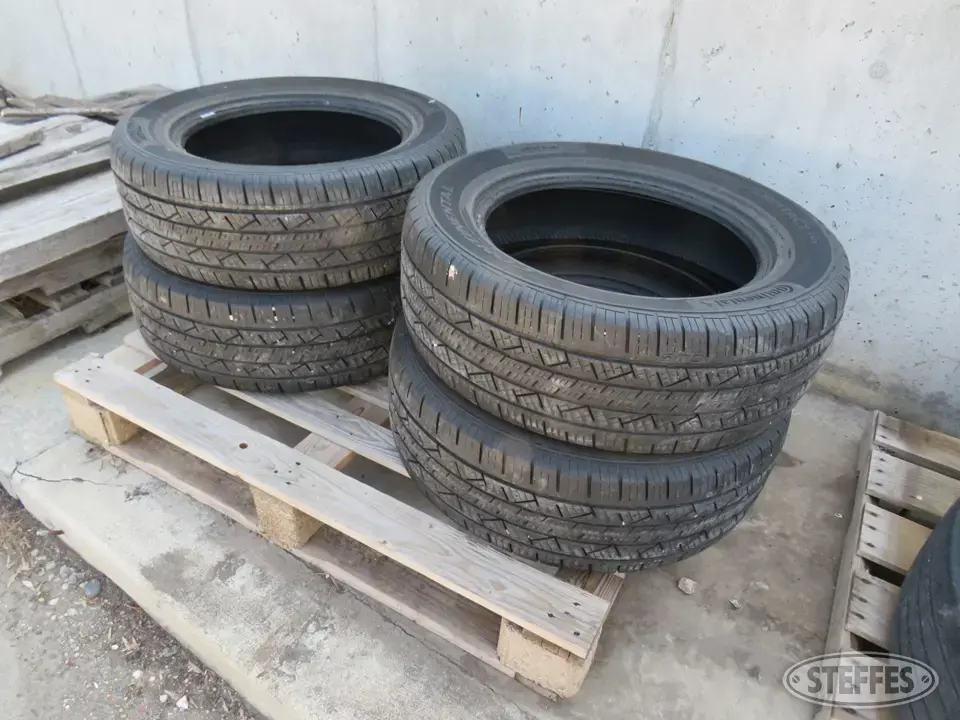 (4) Continental 245/60R18 tires Tractor-Implement Tire