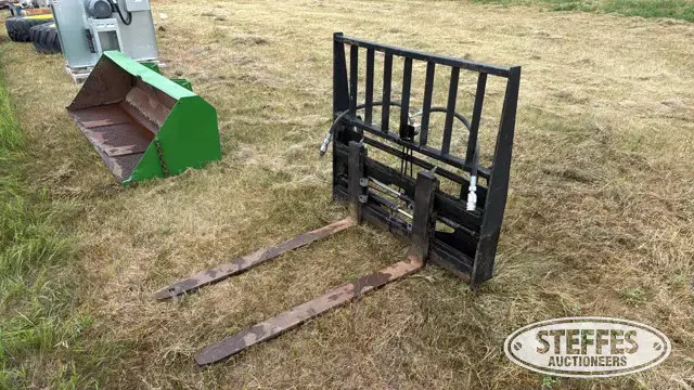 Skid steer forks
