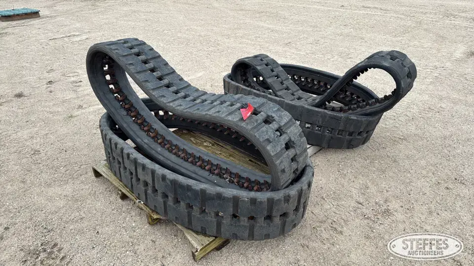 (4) Skid steer tracks