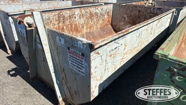 10 yd. roll-off dumpster