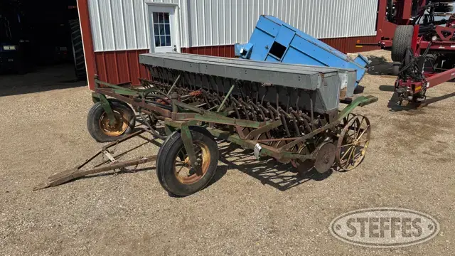 John Deere antique press drills