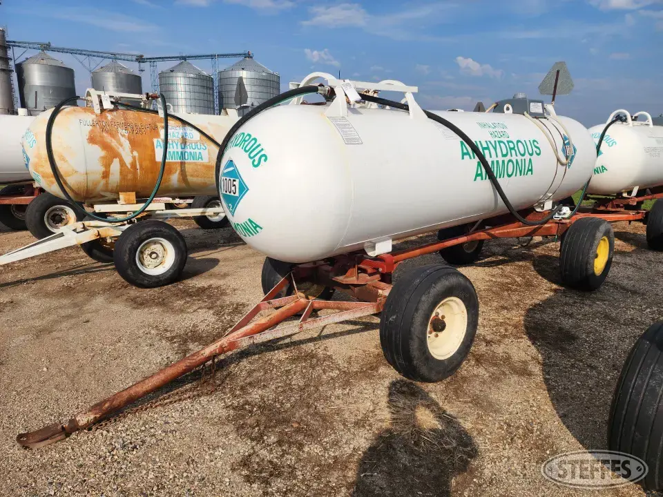 1,000 gal. NH3 tank NH3 Trailers-Tank
