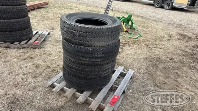 (4) Bridgestone LT265/70R17 tires