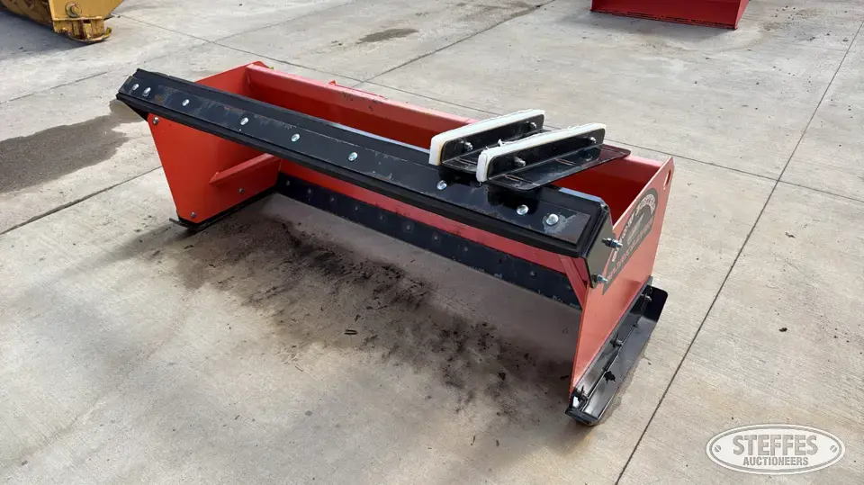 Work Saver SPS2472M Skid Steer Snow Pushers and Snowblower