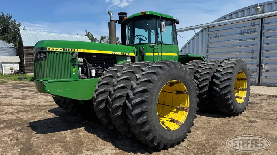 1983 John Deere 8650 4WD Tractor