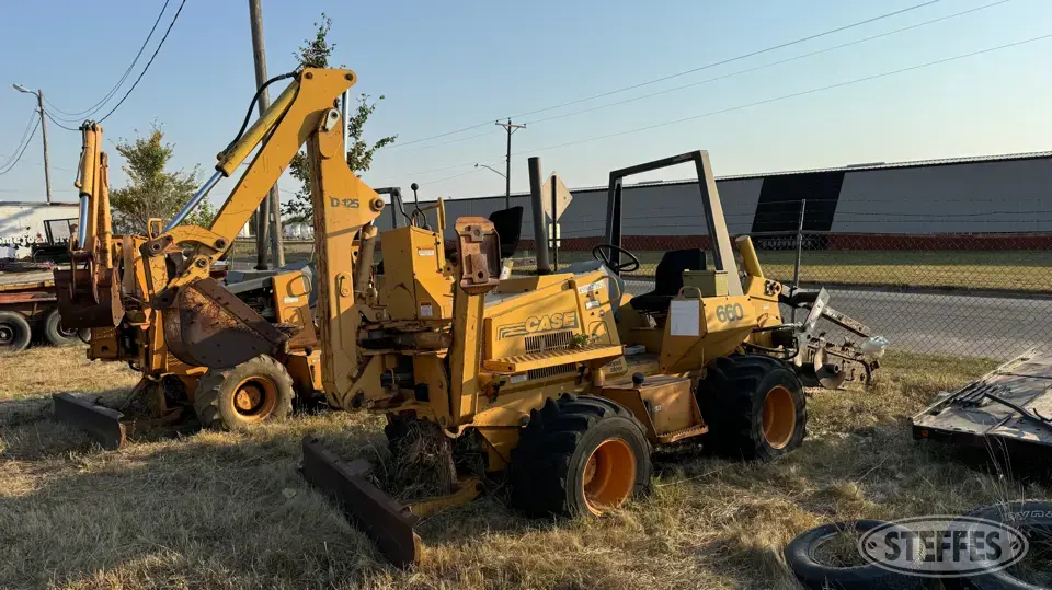 1998 Case 660 Trencher