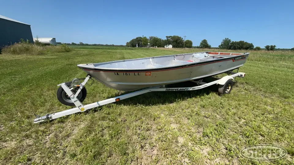 1980 Alumacraft F11-20 Boat