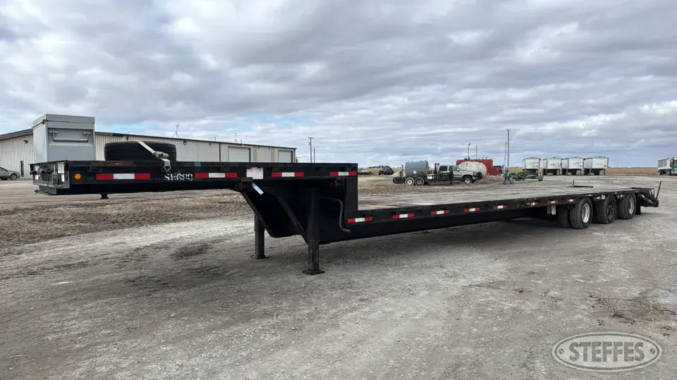2013 Neville Built Step Deck Trailer