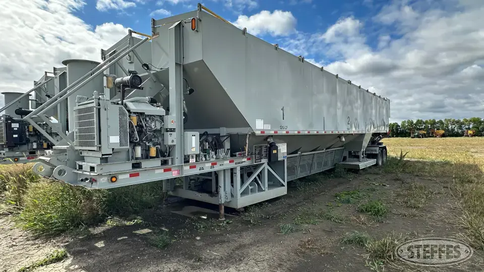 Halliburton Appco Live Bottom Trailer