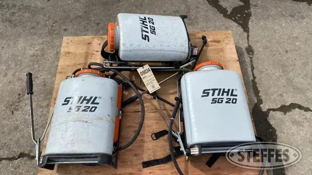 (3) Stihl SG20