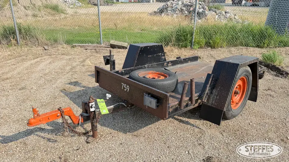 Single axle trailer Utility Trailer