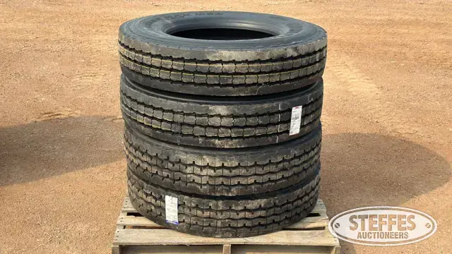 (4) 11R24.5 tires