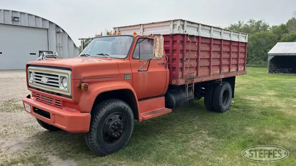 1975 Chevrolet C60 Single Axle Boxed Truck