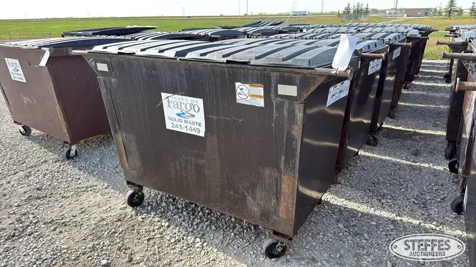 (5) 2 yd. dumpsters General Business Support Item