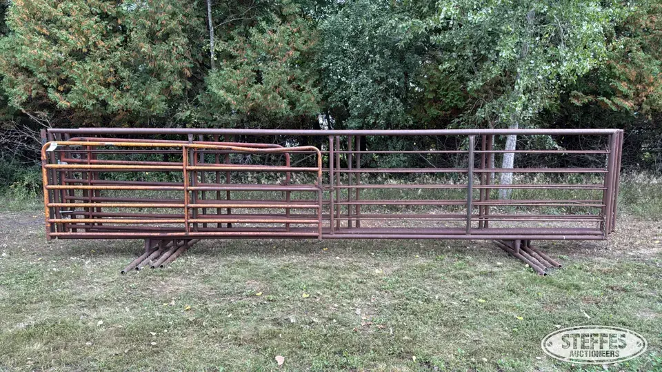 (4) Freestanding cattle panels Livestock Handling