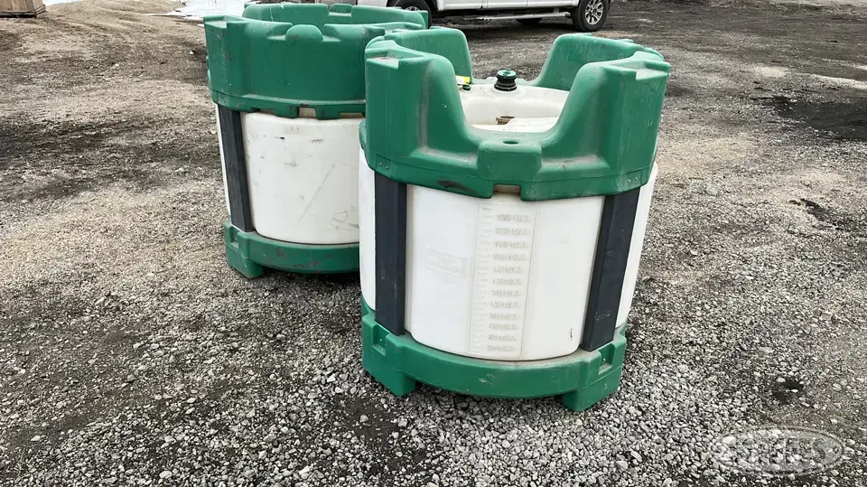 (2) Shuttle MTS 150 Liquid Fertilizer Tank