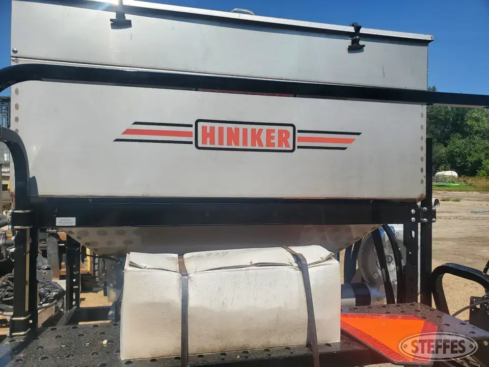 Hiniker 7055 cover crop seed tank Ag Equipment Part