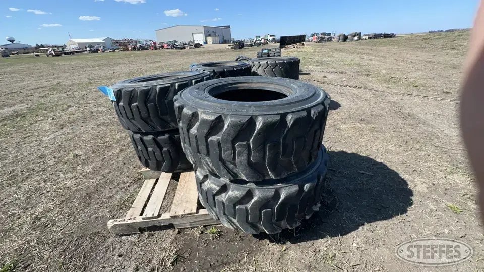 (4) Bobcat 12x16.5 tires Tractor-Implement Tire
