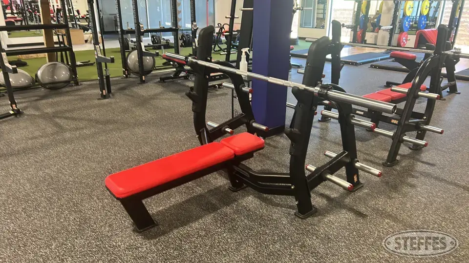 Nautilus Olympic bench press Personal Property
