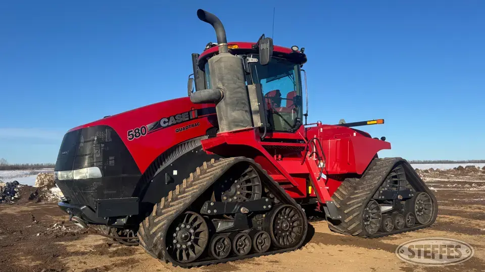 2018 Case IH 580 Quadtrac Track Tractor