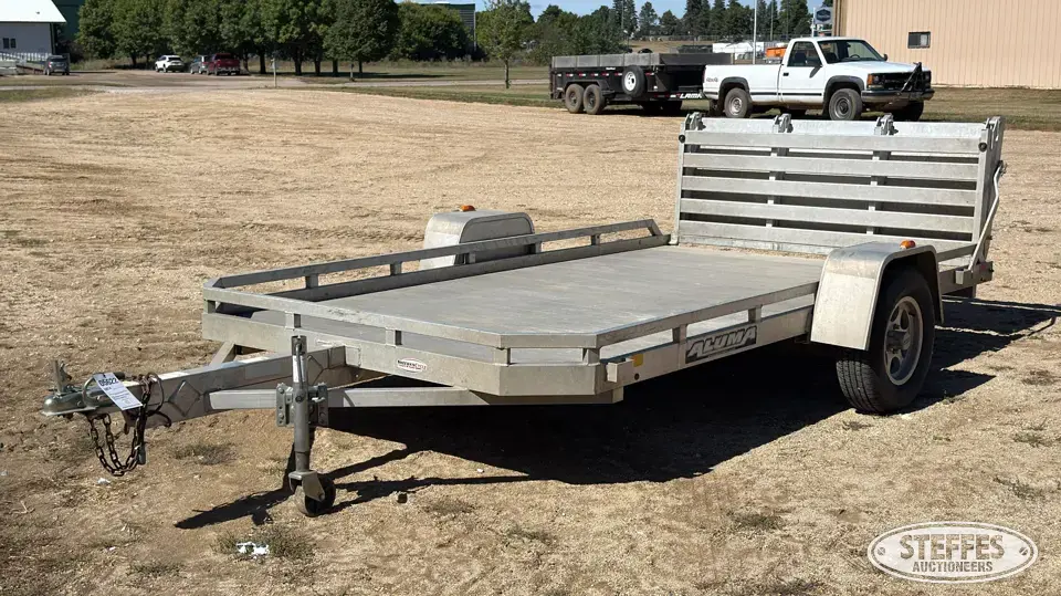 2013 Aluma 7712HBT Utility Trailer
