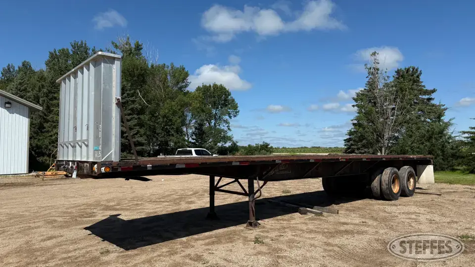 1988 Fontaine Semi Flatbed Trailer